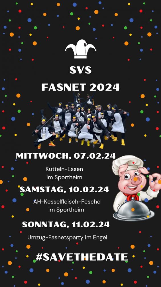 SVS-FASNET 24 - WIR SAGEN DANKE!