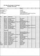 Spielplan